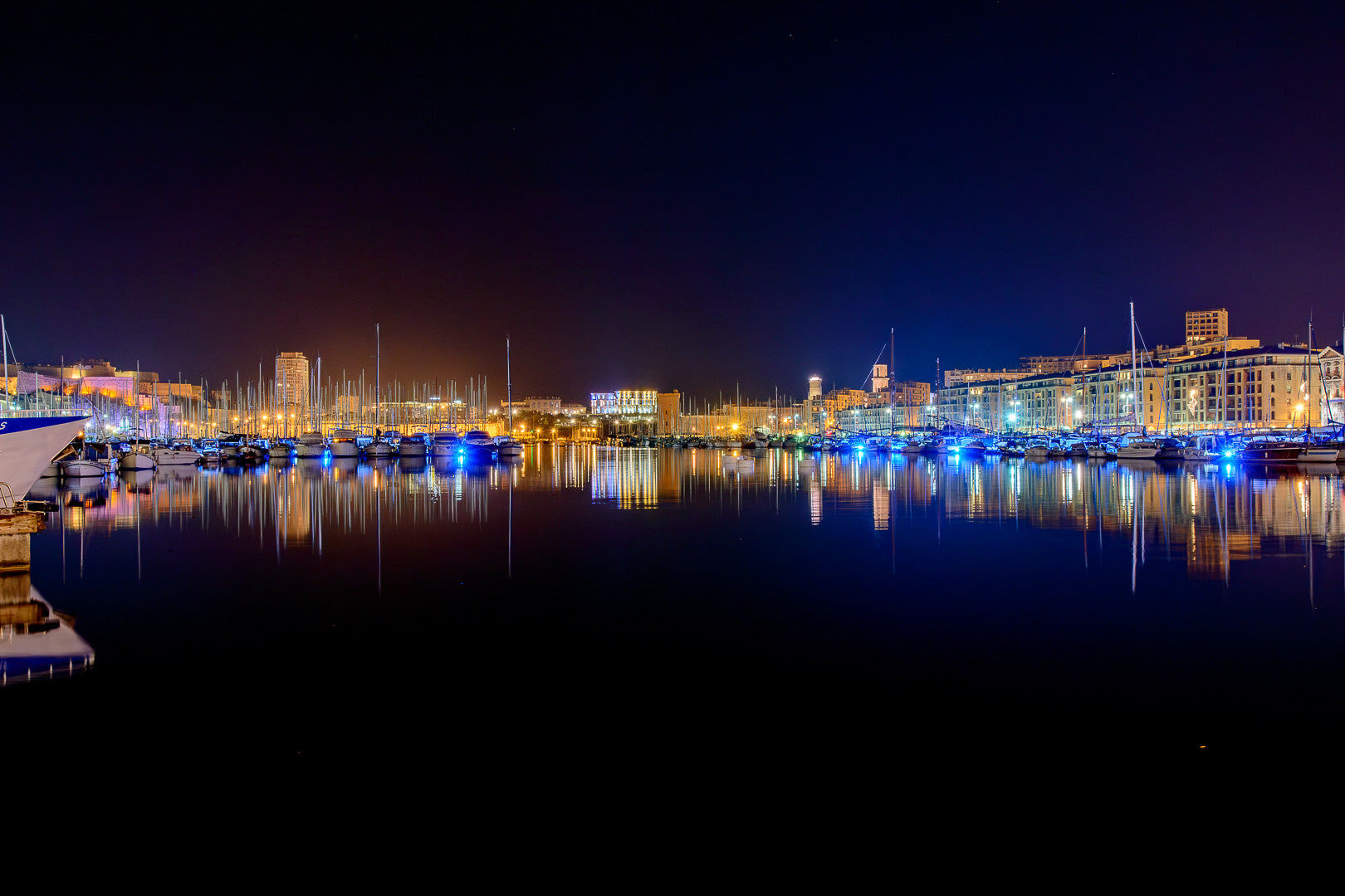 Les lumières du Vieux-Port