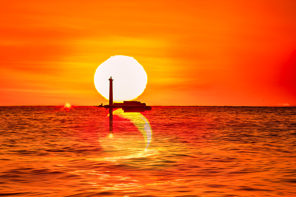 Quand le Soleil se couche avec la Lune