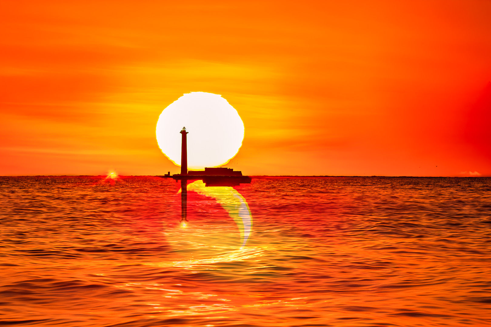 Quand le Soleil se couche avec la Lune