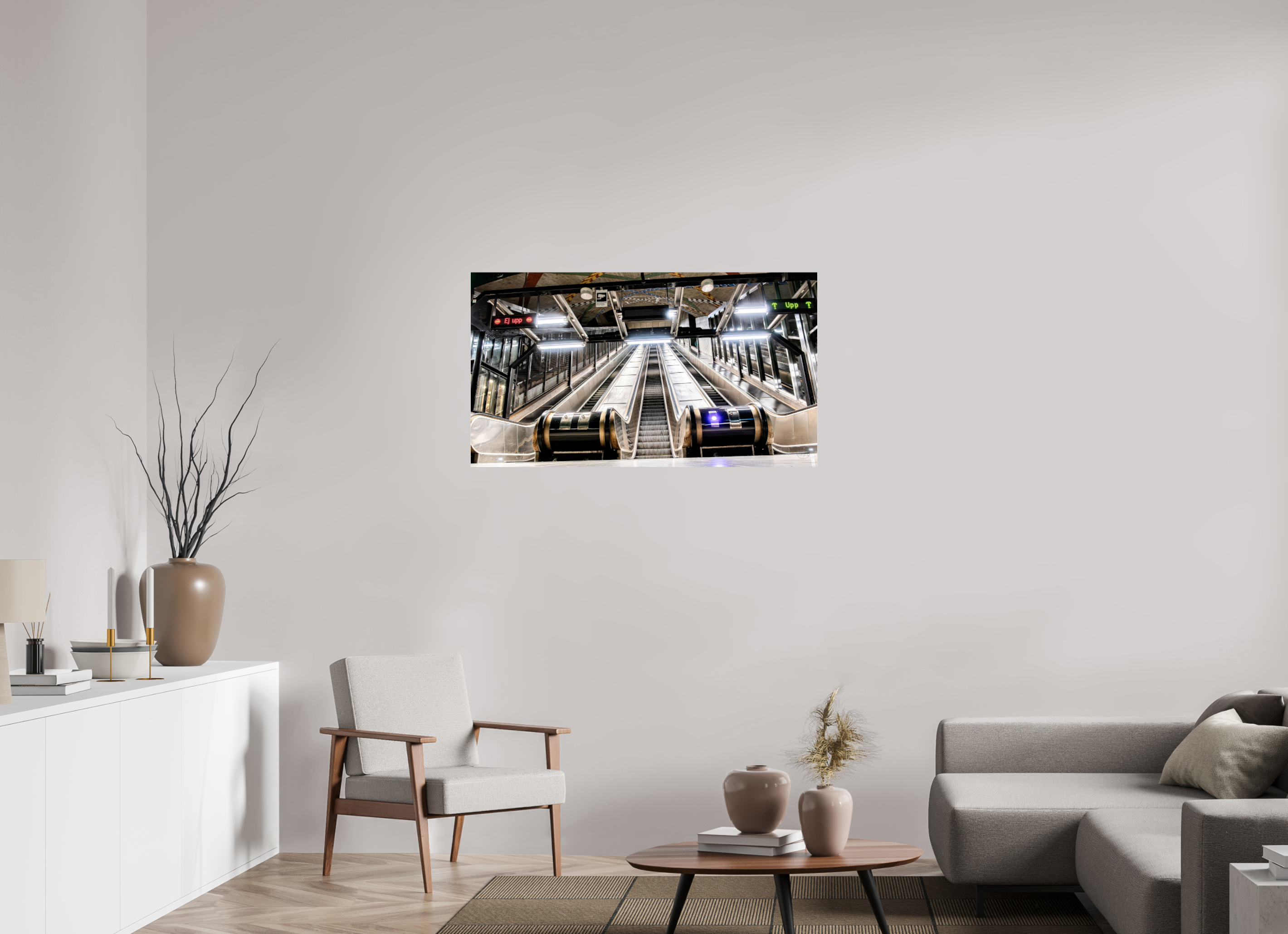 112 x 63 cm, Tirage couleur sous Plexi Vers le Haut | Poster Architecture Urbaine & Design Contemporain