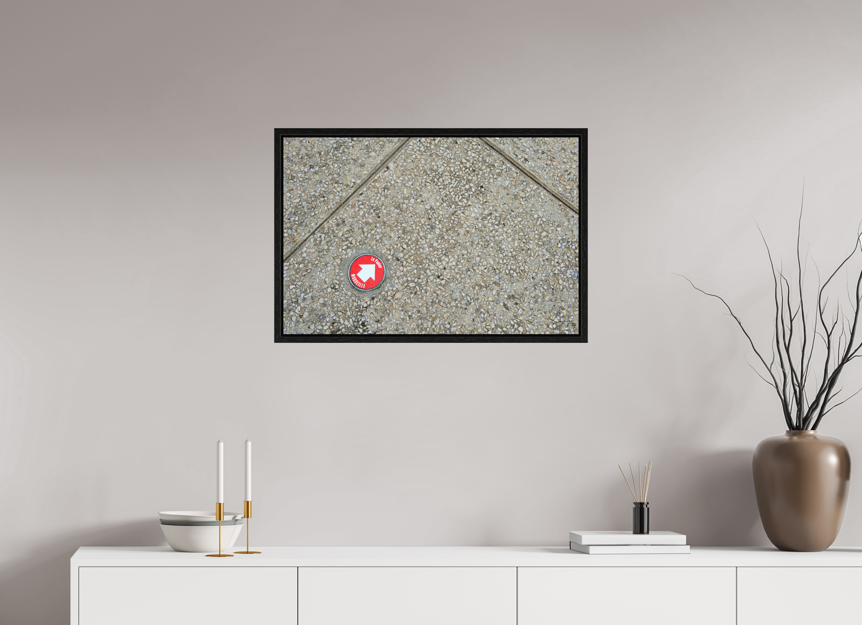 75 x 50 cm, Tirage couleur dans Caisse américaine noire Marseille -> Le Panier