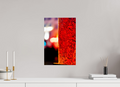 30 x 45 cm, Tirage couleur brillant seul Photo décorative – Le fer et le feu