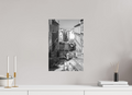 30 x 45 cm, Tirage N&B mat seul Affiche urbaine – Perspective Marseillaise