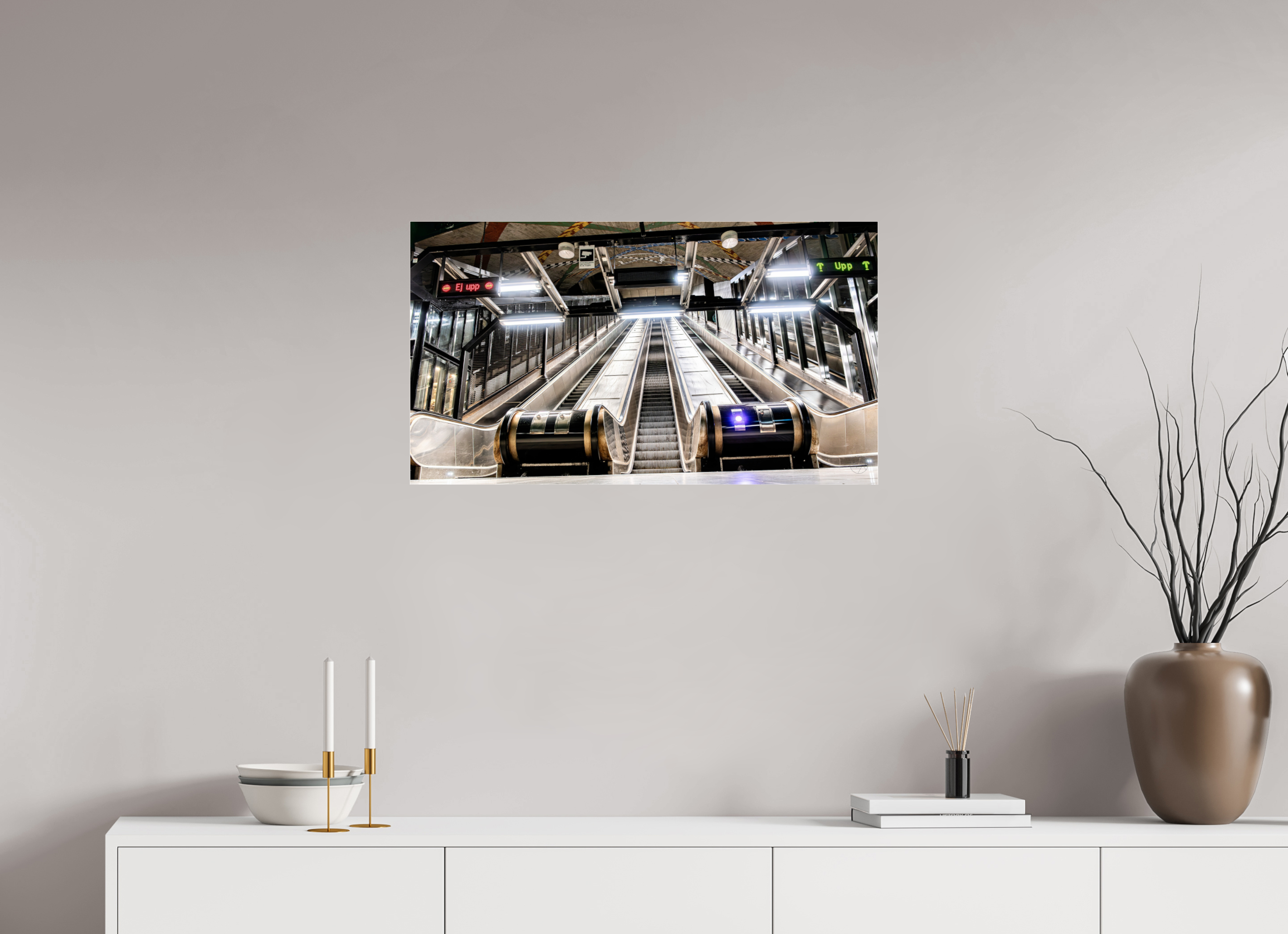 80 x 45 cm, Tirage couleur sous Plexi Vers le Haut | Poster Architecture Urbaine & Design Contemporain