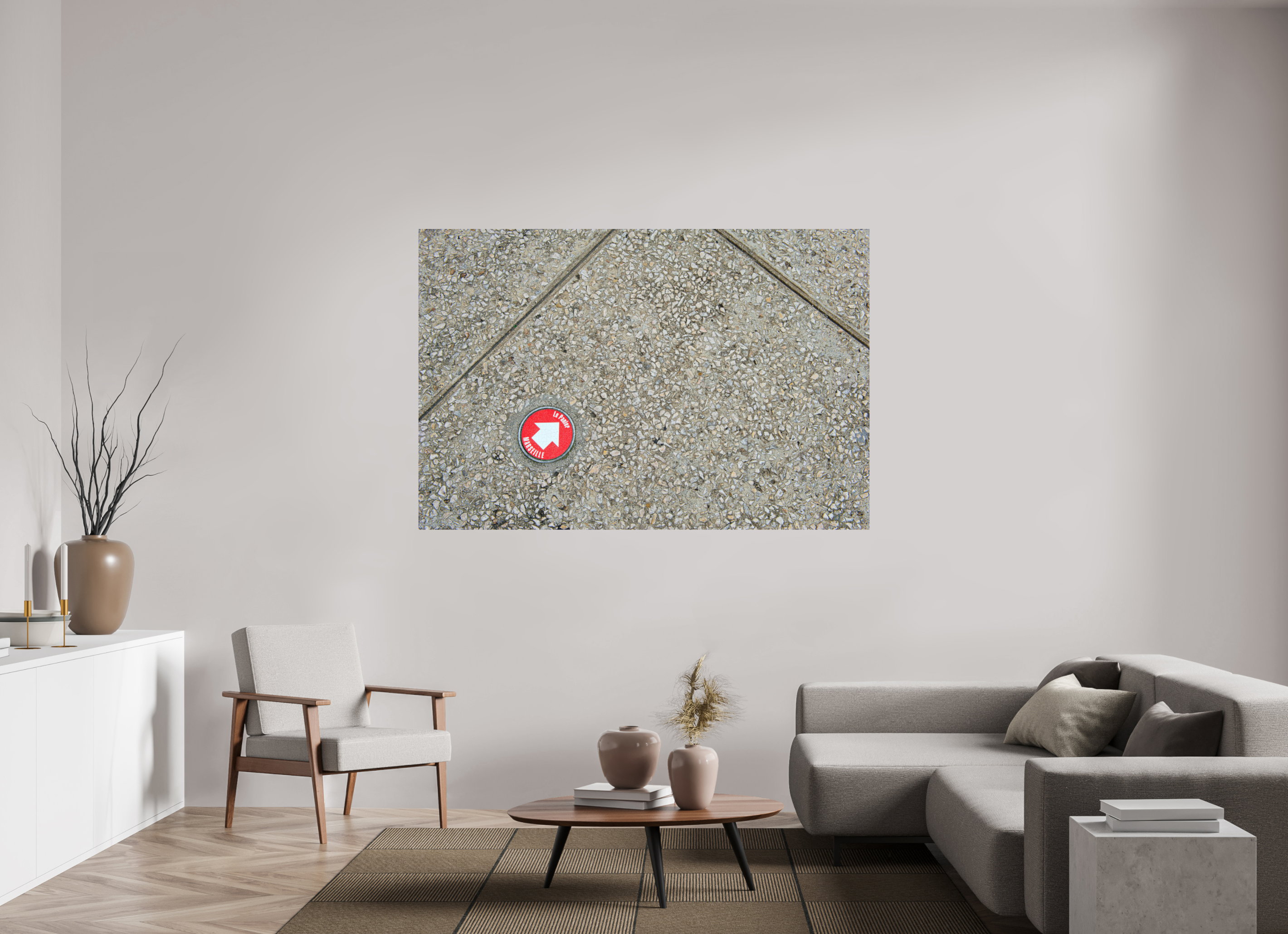 180 x 120 cm, Tirage couleur brillant seul Marseille -> Le Panier
