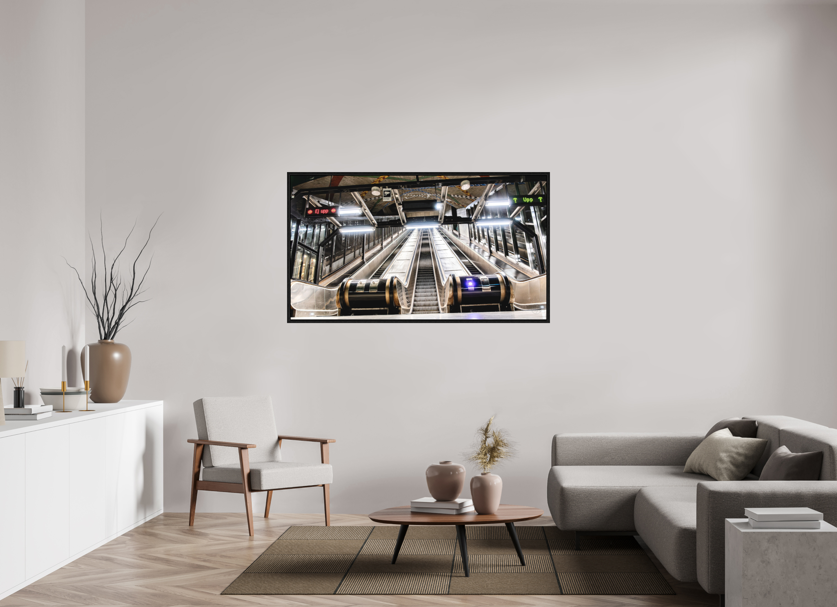 160 x 90 cm, Tirage grand format dans caisse américaine Vers le Haut | Poster Architecture Urbaine & Design Contemporain